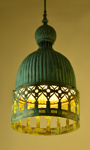 Veneto Lamp Gold Antique by Sahil & Sarthak 